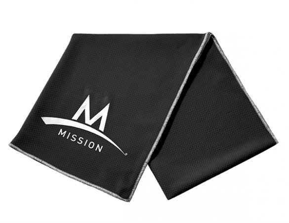 Mission Enduracool Tech Knit Towel zwart Sport 00840005