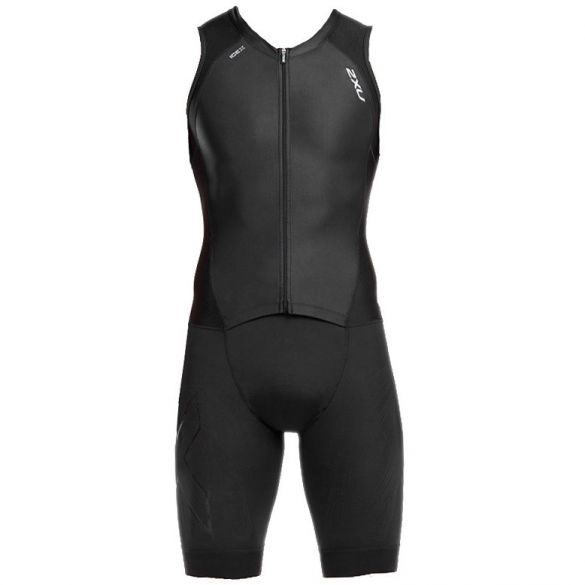 2XU Compression mouwloos trisuit zwart heren 2018 MT4839d-BLK/BLK-VRR