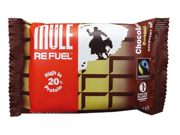 MuleBar Refuel Chocolate and banana 20 x 65 gram 00973791