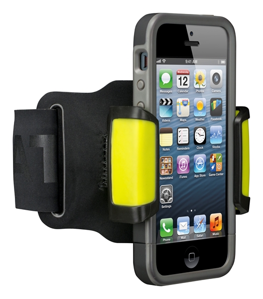 Nathan SonicMount smartphone amband Black/Sulfur Spring 975525 00975525