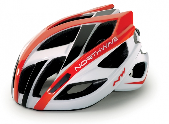Northwave Aircrosser Race helm wit/rood/zwart heren 8614100453