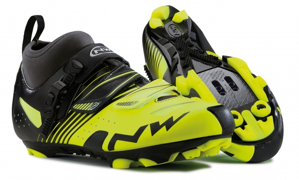 Northwave CX tech mountainbikeschoen geel-zwart heren 80152011-41