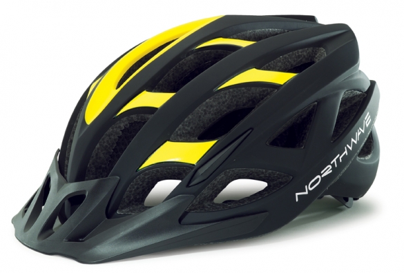 Northwave Ranger MTB helm zwart/geel heren 8615100118