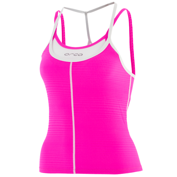 Orca 226 tri singlet roze/wit dames DVDB68