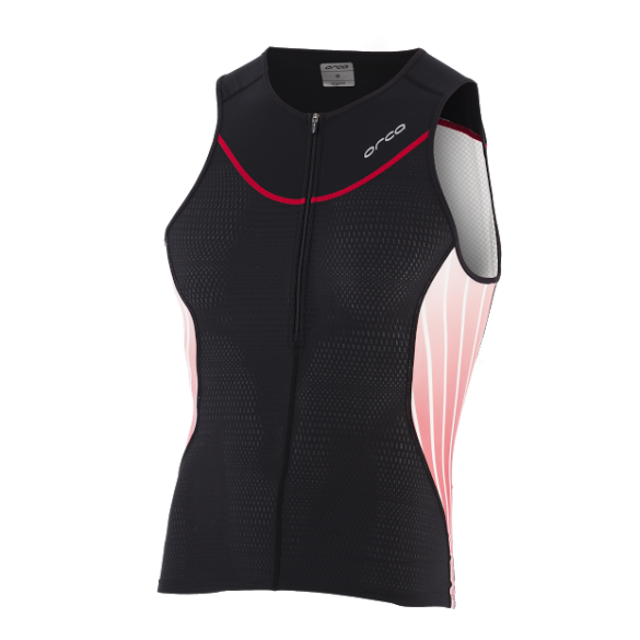 Orca 226 tri top zwart/rood heren DVD364