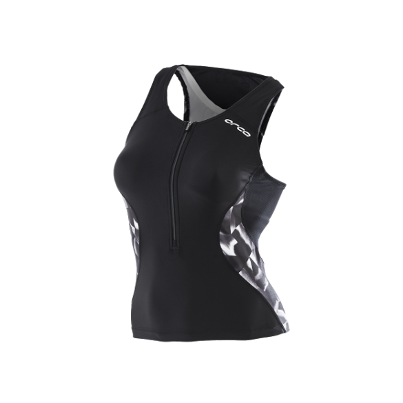 Orca Core tri top zwart/wit dames FVC802
