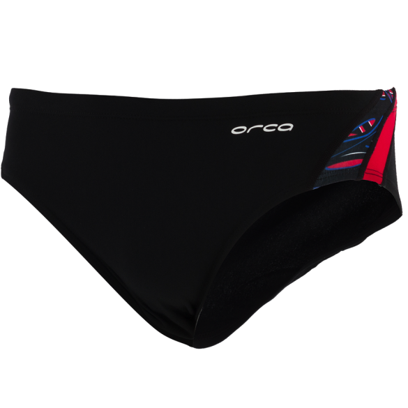 Orca Enduro brief zwart/print heren DVS277
