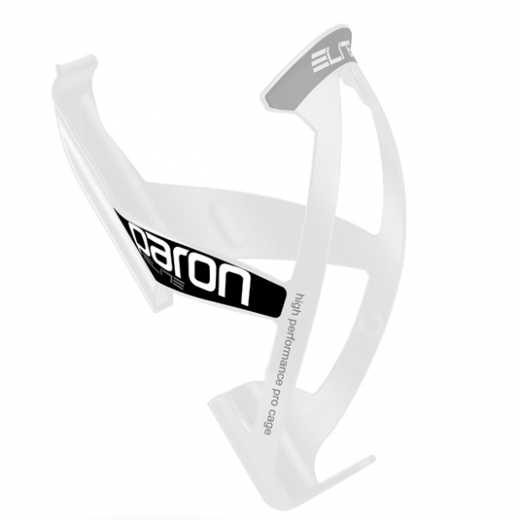 Elite Bidonhouder paron race wit zwart EL0101512