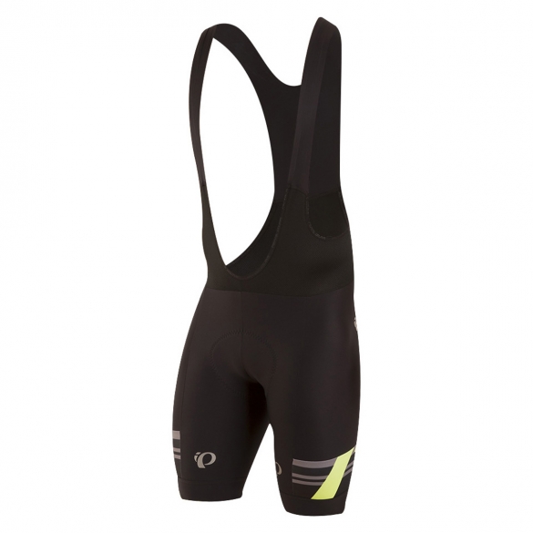 Pearl Izumi fietsbroek met bretels P.R.O. escape zwart/geel 11111702062S