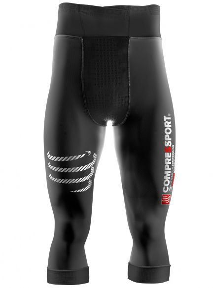 3/4 compressie broek zwart kopen? Bestel triathlon24.be