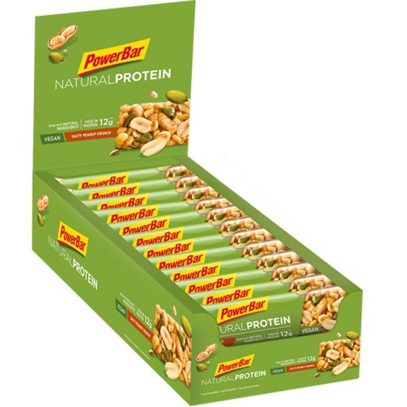 Powerbar Natural protein bar zoute pinda 24 x 40 gram  3234