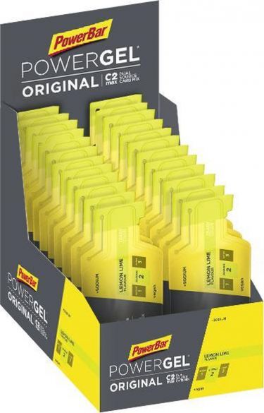 Powerbar Powergel original citroen limoen 24 x 41 gram 3242