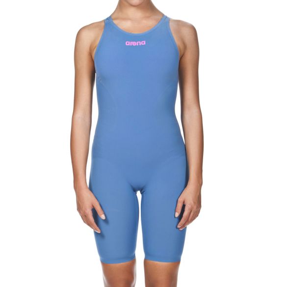 Arena Powerskin R EVO ONE open back badpak blauw dames
