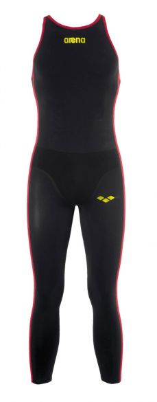 Arena Powerskin R-EVO+ open water suit zwart/fluo heren  AR27912-503