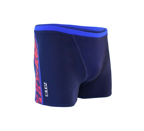 Zone3 Prism Aquashorts blauw/rood heren SW18MPRA103