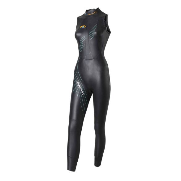 Blueseventy Reaction mouwloos wetsuit dames WSRLJ-17-BLK-W