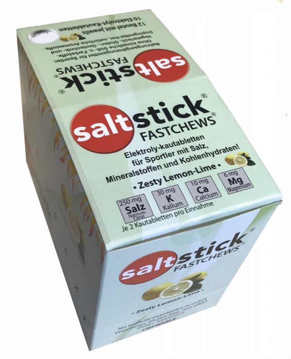 Saltstick Fastchews treetje citroen 12 x 10 stuks  SAFCTL