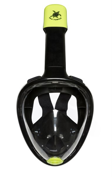 Sea Turtle Full face snorkelmasker zwart/lime ST4020