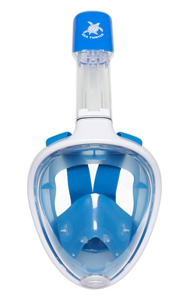 Sea Turtle Full face snorkelmasker wit/blauw ST4030VRR