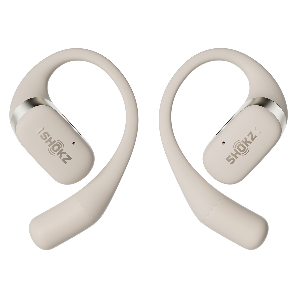 Shokz OpenFit oordopjes beige T910-ST-BG