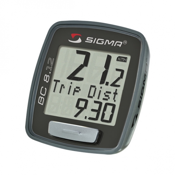 Sigma BC 8.12 fietscomputer met draad THV035598