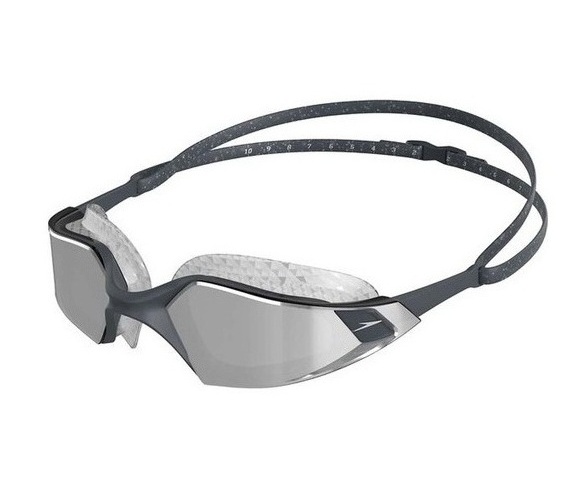Speedo aquapulse pro mirror zwembril grijs/zilver 12263D637