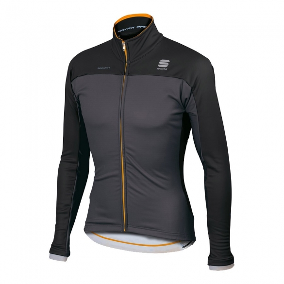 Sportful Bodyfit pro ws jacket zwart-oranje heren 01390-168 SP1101390-168