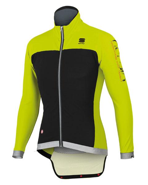 Sportful Fiandre No-Rain Jacket zwart-geel heren 00923-091 00923-091