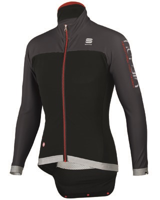 Sportful Fiandre No-Rain Jacket zwart-grijs heren 00923-168 00923-168