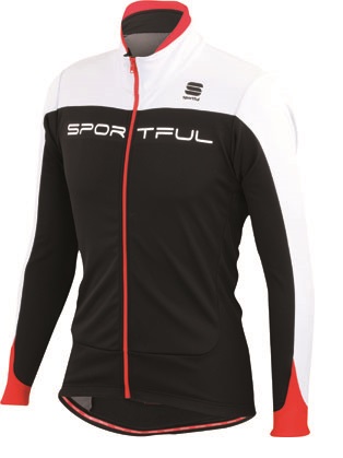 Sportful Flash Softshell Jacket zwart-wit heren 01275-102 1101275-102