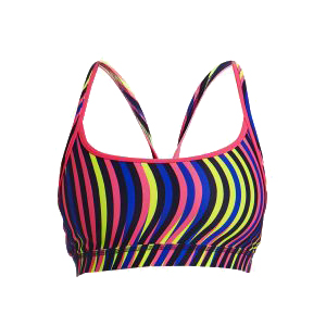 Funkita Squiggle piggle Sports bikini top dames FS02L02436