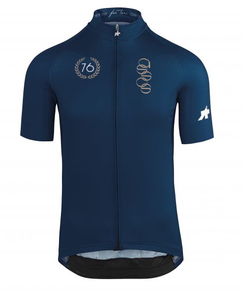 Assos ForToni korte mouw fietsshirt blauw heren 112027425VRR