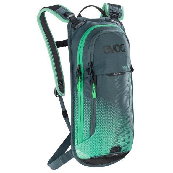 Evoc Stage 3L + 2L bladder rugzak groen 100206228