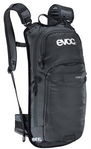 Evoc Stage 6L + 2L bladder rugzak zwart 100205100
