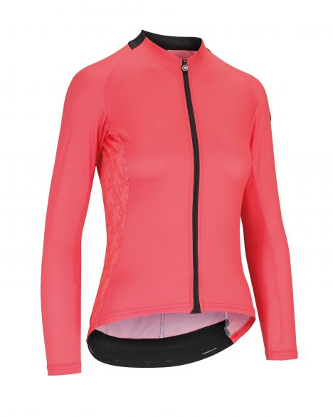 Assos UMA GT Summer lange mouw fietsshirt roze dames 12.24.280.71