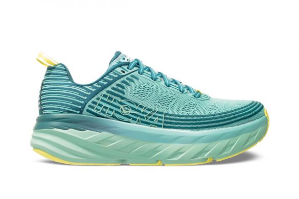 Hoka One One Bondi 6 hardloopschoenen groen dames 1019270-DAHZ