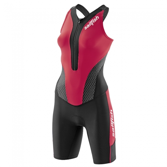 Sailfish Competition trisuit vrouwen rood 2015  STCOMWR