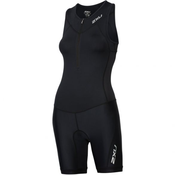 2XU Active mouwloos trisuit zwart dames 2018 WT4865d-BLK/BLK-VRR