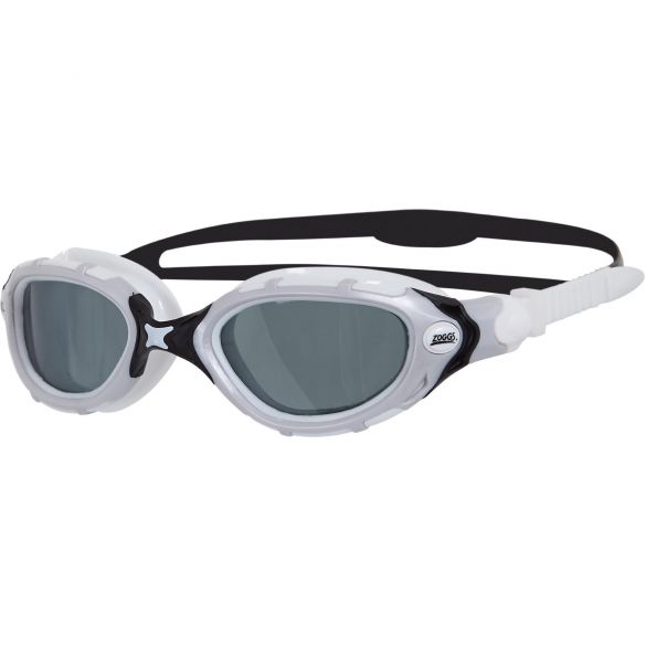 Zoggs Predator flex Polarized zwembril wit zwart 329847