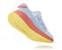 Hoka One One Carbon X hardloopschoenen wit/roze/geel dames  1102887-NCLN