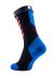 Sealskinz MTB mid mid hydrostop fietssokken zwart/blauw  111161705-048