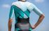 Castelli All out W speed trisuit korte mouw groen/blauw dames  18115-044
