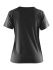Craft Prime korte mouw hardloopshirt zwart dames  1903176-9999