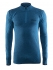 Craft Active Comfort Zip lange mouw ondershirt rood/drama heren  1904480-1464