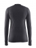 Craft Warm wool comfort lange mouw ondershirt zwart dames  1904482-9999