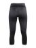 Craft Breakaway capri 3/4 hardloopbroek P-stir zwart dames  1904772-2100