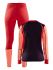 Craft Active onderkleding voordeel set oranje dames  1905331-801751