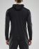 Craft Shade lange mouw hoodie hardloopshirt zwart heren  1905842-999000