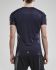 Craft Shade korte mouw hardloopshirt gravel/blauw heren  1905844-947575
