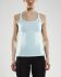 Craft Essential Singlet mouwloos ondershirt blauw/heal dames  1906047-619000